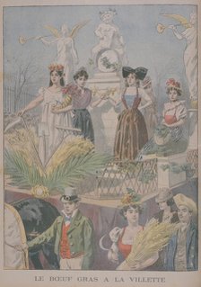 Fatted Ox festivities, Villette, Paris, 1900. Artist: Oswaldo Tofani