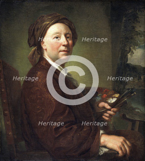 'Richard Wilson, (1712/13-1782), 1752. Artist: Richard Wilson