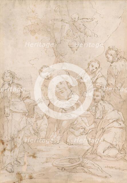 St. Irene and women treating St. Sebastian, 1701/1800. Creator: Sebastiano Ricci.