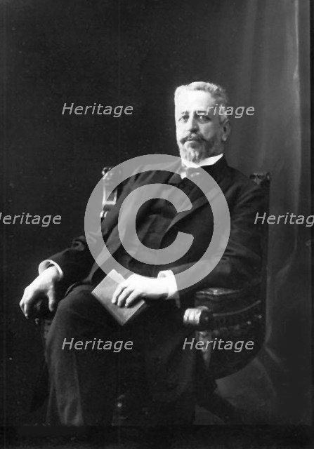 Architect Alexander von Hohen (1856-1914), 1900s.