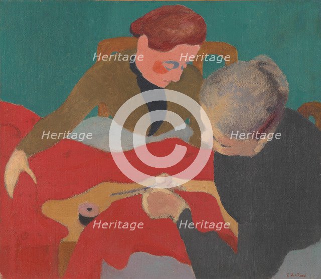 Dressmakers, 1890s. Artist: Vuillard, Édouard (1868-1940)