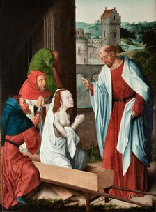 The Resurrection of Drusiana, 1490-1500. Creator: Master of Saint John the Evangelist (active 1490-1500).