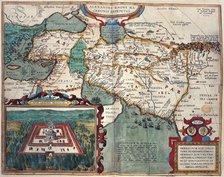 Map of Asia Minor and Africa, 1595. Creator: Unknown.