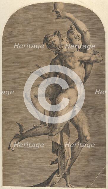 Mercury Abducting Psyche, ca. 1621. Creator: Adriaen Collaert.