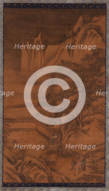 Returning Home in the Snow, Ming dynasty, 16th century. Creator: Unknown.