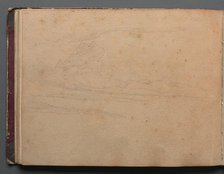 Album with Views of Rome and Surroundings, Landscape Studies, page 29b: Landscape Study. Creator: Franz Johann Heinrich Nadorp (German, 1794-1876).