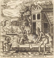 Jesus the Obedient Son, probably c. 1576/1580. Creator: Leonard Gaultier.
