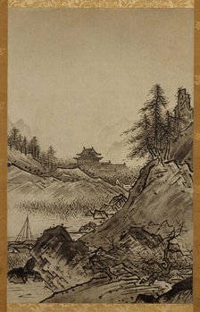 Autumn Landscape, c1470. Creator: Sesshu; Toyo (1420-1506).