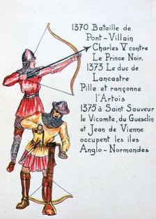Events of the The Hundred Years War, (20th century). Artist: Unknown