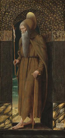 Saint Jerome, c. 1470/1475. Creator: Francesco Benaglio.