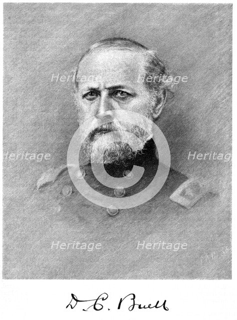 Don Carlos Buell, American soldier. Artist: Unknown