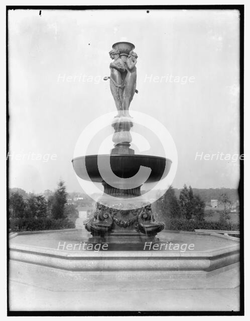 MacMillen fountain, between 1910 and 1920. Creator: Harris & Ewing.