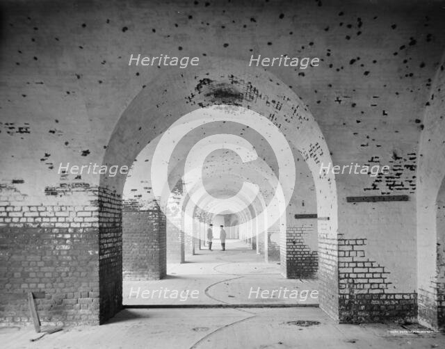 Within the casements, Fort Pulaski, Savannah, Ga., c1907. Creator: Unknown.