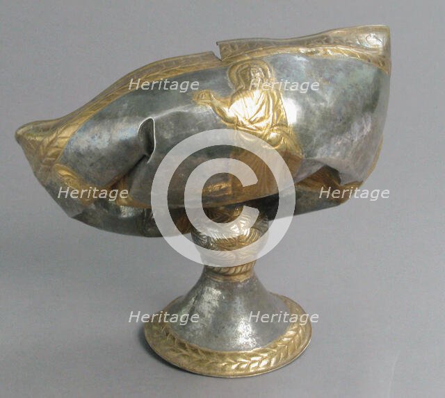 The Attarouthi Treasure - Chalice, Byzantine, 500-650. Creator: Unknown.