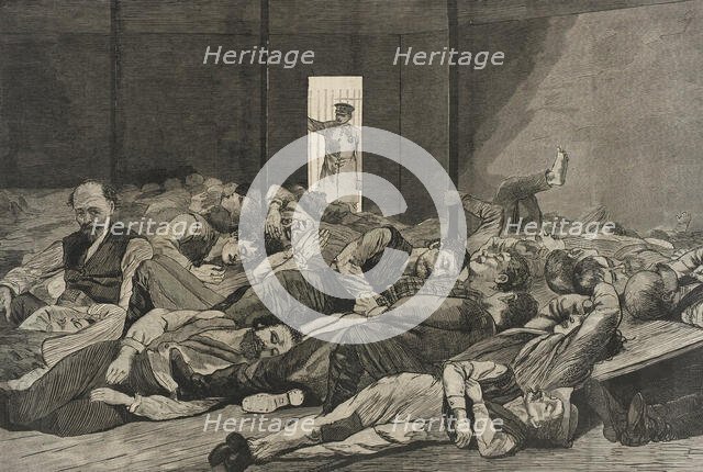 Station-House Lodgers, 1874. Creator: Unknown.