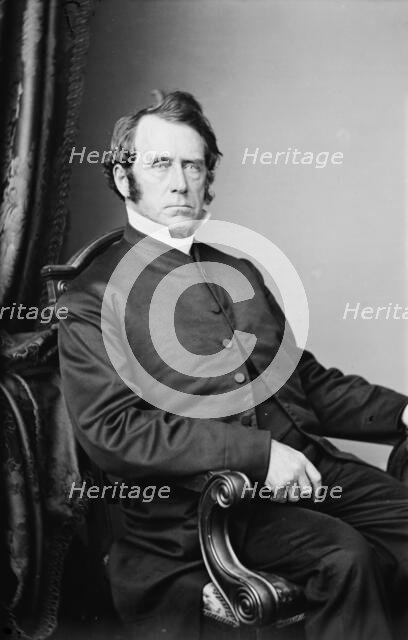 Rev. S.B. Mauser, between 1855 and 1865. Creator: Unknown.