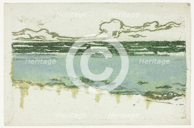 The Sea at Bognor, 1895. Creator: Theodore Roussel.