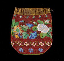 Pouch, American, 1830-60. Creator: Unknown.