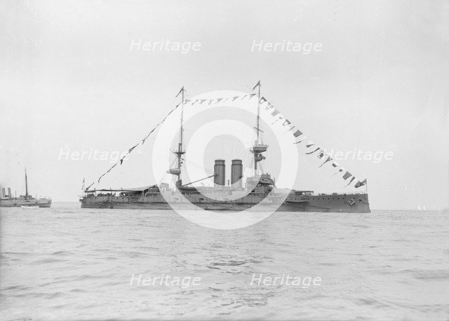 HMS Zealandia, 1913. Creator: Kirk & Sons of Cowes.