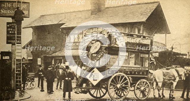 'The "Express" Bus', 1900, (1933).  Creator: Unknown.