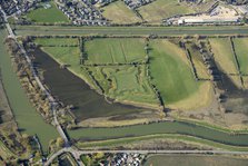 The Bulwark, a Civil War fieldwork, Cambridgeshire, 2025. Creator: Damian Grady.