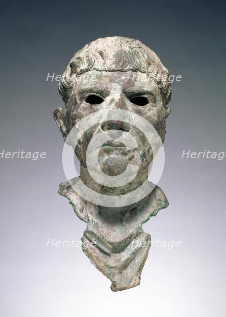 Bust of a Man, A.D. 90-100. Creator: Unknown.