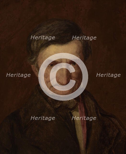 Portrait of Father, 1855. Creator: Franciszek Tepa.