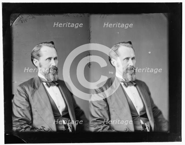 William Parker Caldwell of Tennessee, 1865-1880.  Creator: Unknown.