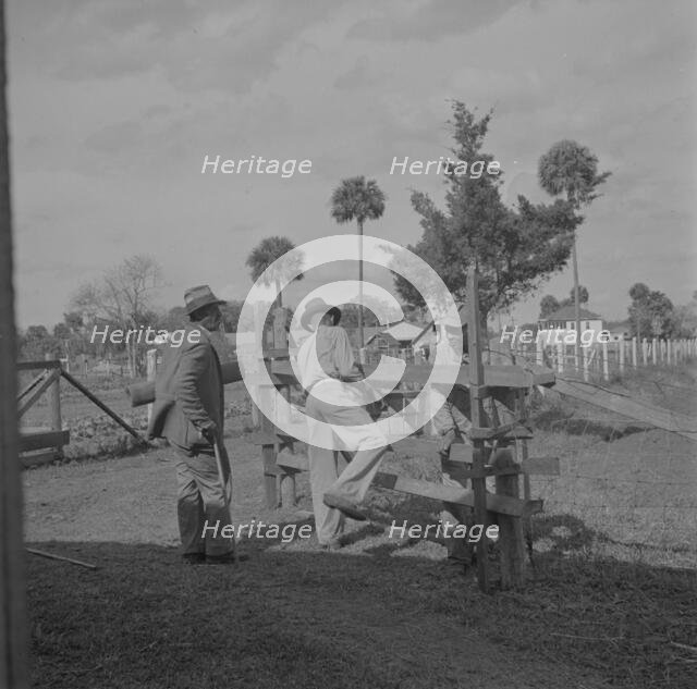 Bethune-Cookman College, Daytona Beach, Florida, 1943. Creator: Gordon Parks.