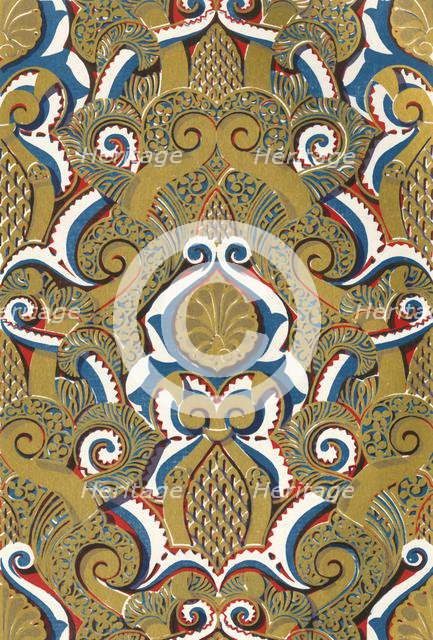 'Soffit of great arch at the entrance of the Court of the Fishpond', 1907. Creator: Unknown.