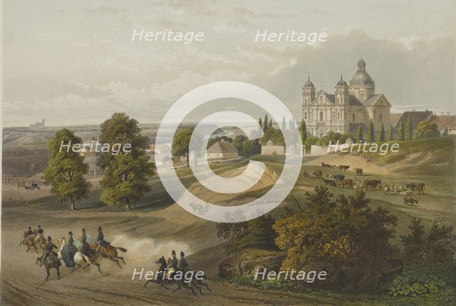 Antakalnis (The place on hills), suburb of Vilnius City, 1847-1852.