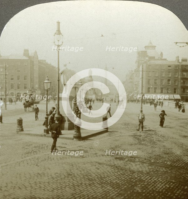 Sackville Street, Dublin, Ireland.Artist: Excelsior Stereoscopic Tours