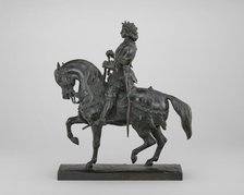 Charles VII Victorious, model 1836/1840 and 1857, cast by 1873. Creator: Antoine-Louis Barye.