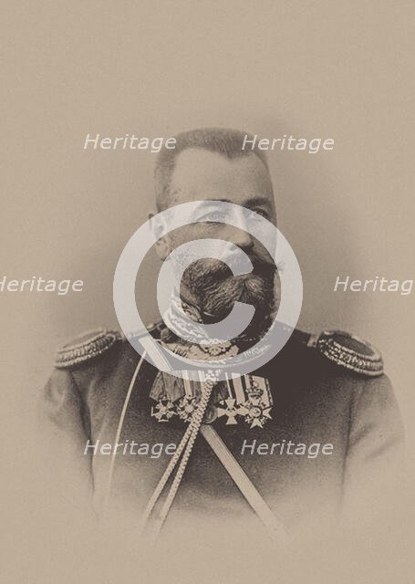 General Alexander Nikolaevich Poretsky (1855-1917). Creator: Anonymous.
