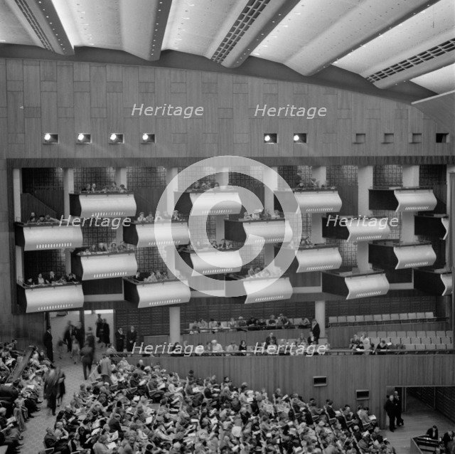 Royal Festival Hall, Belvedere Road, South Bank, Lambeth, London, c1954-1962. Artist: Eric de Maré