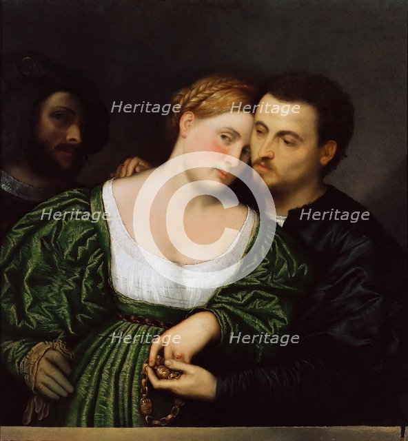 Gli amanti (Venetian Lovers), 1525-1530.