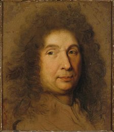 Self -portrait of Charles Lebrun, between 1651 and 1700. Creator: Charles le Brun.