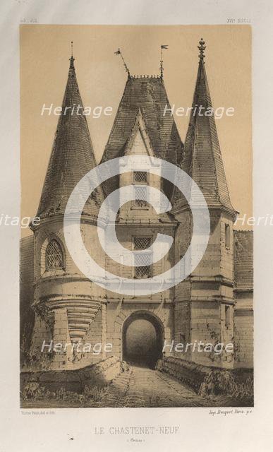 ...Pl. 65, Le ChasteLet-Neuf (Corrèze), 1860. Creator: Victor Petit (French, 1817-1874).