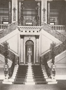 'The National Library staircase', 1914. Artist: Unknown.