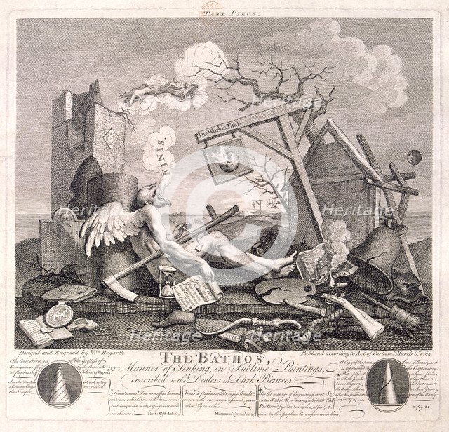'The Bathos', 1764. Artist: William Hogarth