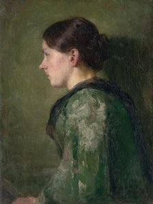 Lost in Thought, 1897. Creator: Jozef Hanula.