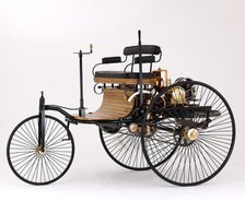 1885 Benz Three Wheeler. Artist: Unknown.