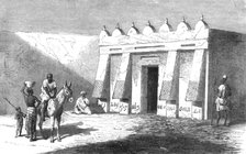 'House of the Daughter of the last King of Segou, at Yamina; Journey from the Senegal...', 1875. Creator: Unknown.