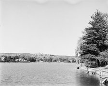Lake Quinsigamond, Worcester, Mass., between 1900 and 1906. Creator: Unknown.