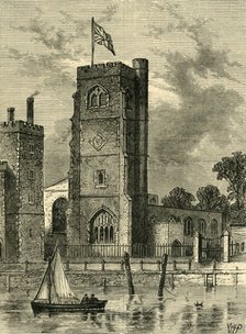 'Lambeth Church (1825)', (c1878). Creator: Unknown.