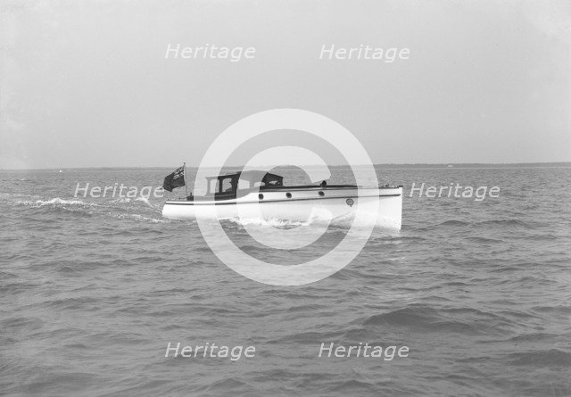 Wolseley launch, 1914. Creator: Kirk & Sons of Cowes.
