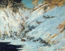 Snowy Landscape, 1866.