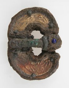 Buckle, Frankish, 6th-7th century. Creator: Unknown.