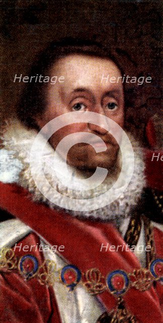 James VI of Scotland, James I of England and Ireland. Artist: Unknown