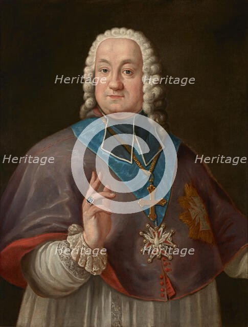 Portrait of Kajetan Ignacy Soltyk (1715-1788), Bishop of Krakow Creator: Unknown.